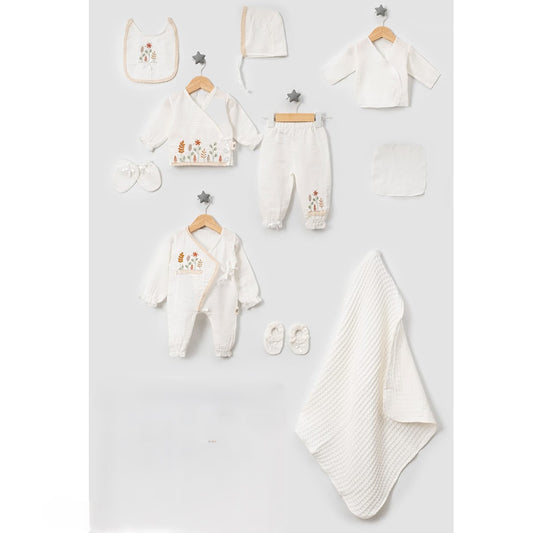 FLORAL - PREMIUM MUSLIN WELCOME SET