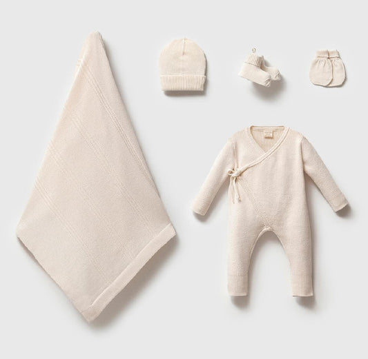 BASIC HOSPITAL premium knitted welcome set