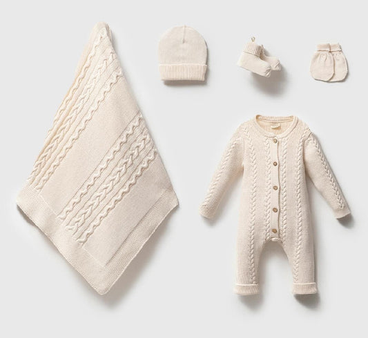 BASIC premium knitted welcome set