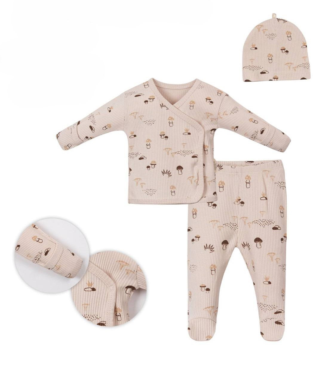 3PC LIGHT KNITTED SET