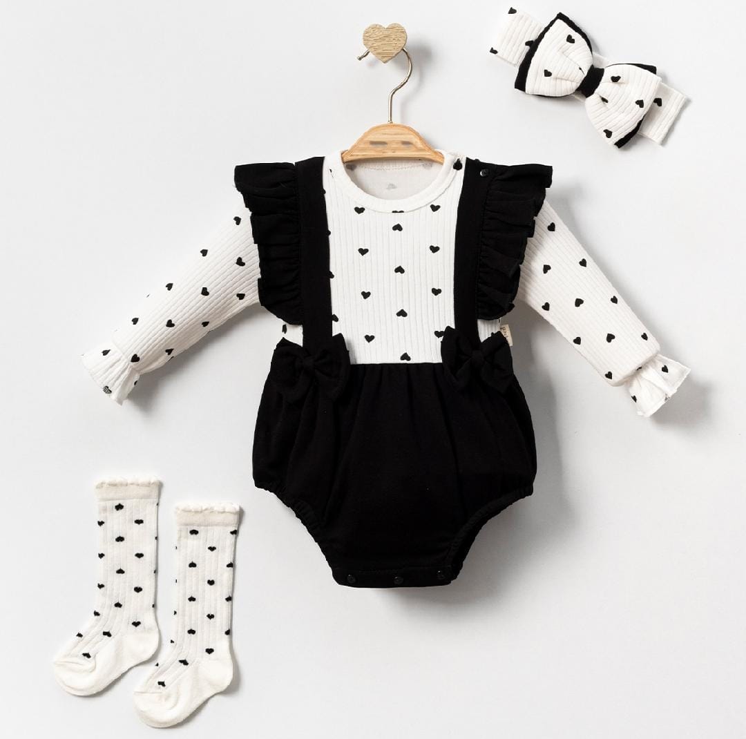 3PC LOVE BODYSUIT SET