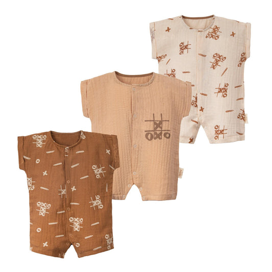 Best-selling muslin romper pack